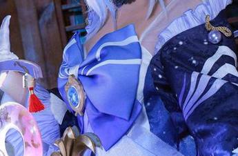 一件夜兰礼服，aqua水淼的图库分享：谁还敢说这只是件衣服？