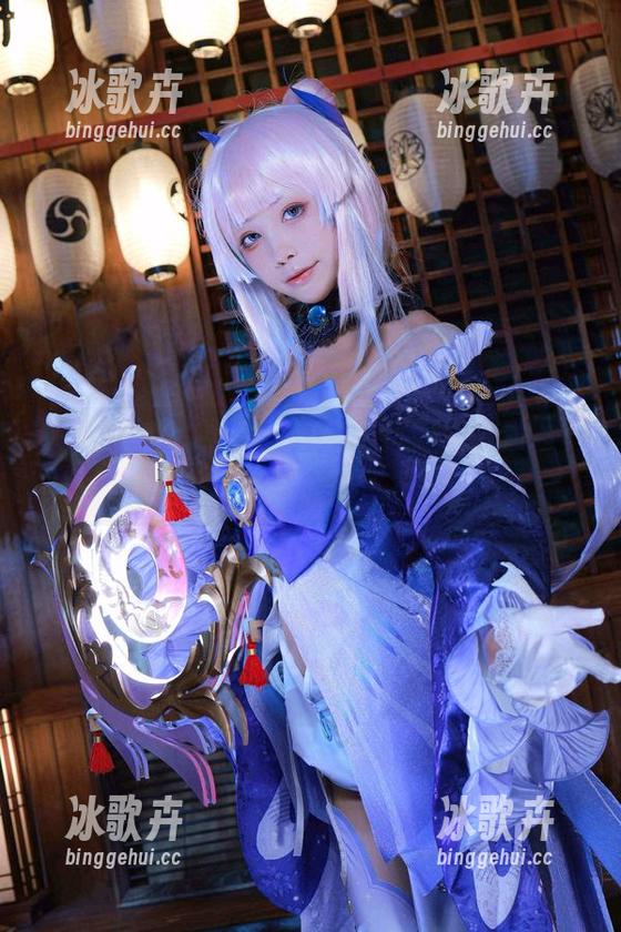 一件夜兰礼服，aqua水淼的图库分享：谁还敢说这只是件衣服？