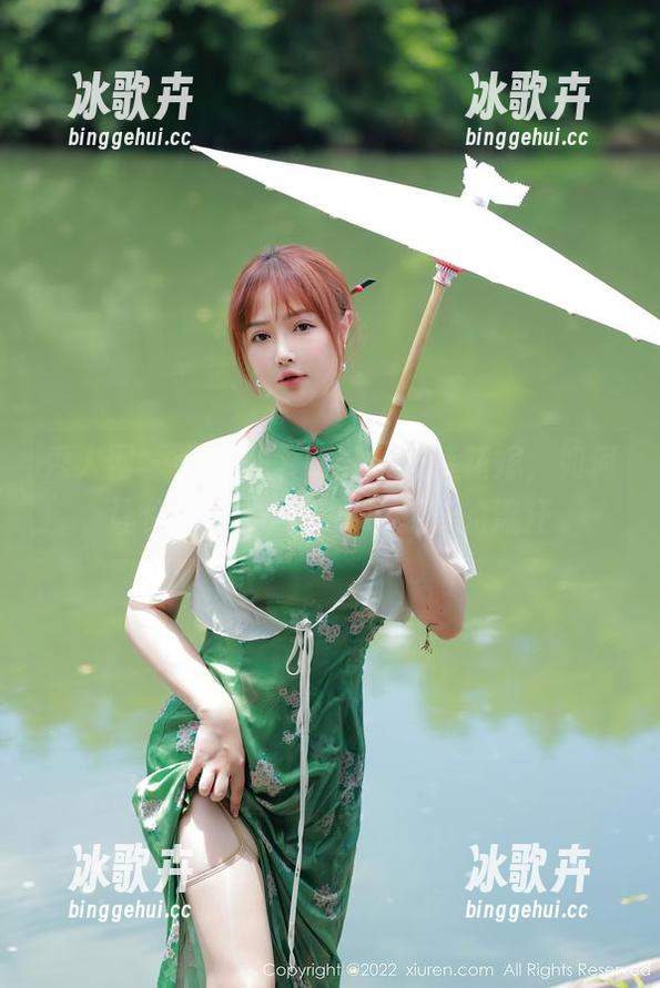 秀人网 - 套图来了！安然盛装花嫁，如何让你的婚礼风敌不过夏天的流汗